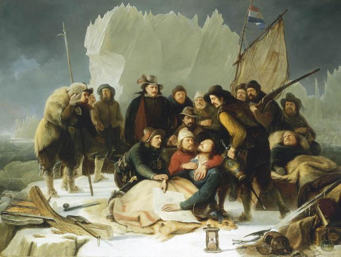 unknow artist The Death of Willem Barentsz